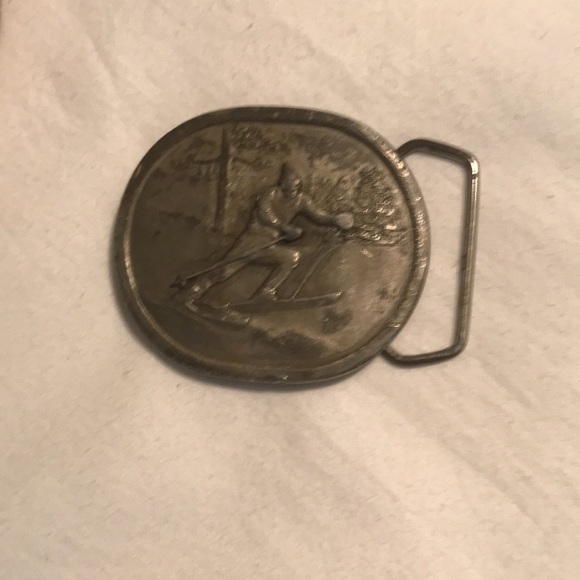 Belt With Indiana Metal Craft Buckle - Picture 2 of 7